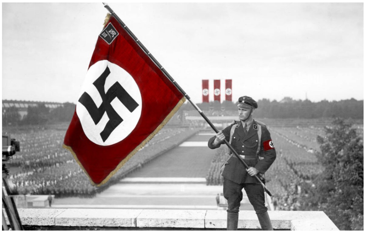 replay of the movie *Hitler youth
