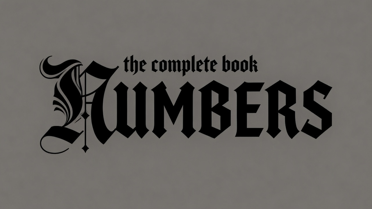 the ASV audio book of NUMBERS all chapters